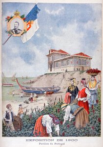 Pawilon portugalski na Wystawie Powszechnej 1900, Paryż, 1900 autorstwa Unbekannt