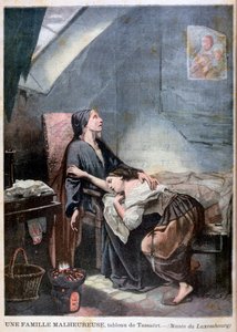 Rodzina uboga, czyli samobójstwo, 1849, 1897 autorstwa Unbekannt