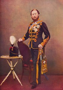 Książę Walii jako pułkownik 10 Huzarów, c1865 1910 autorstwa Unbekannt
