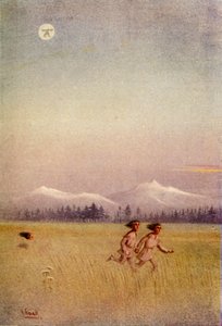 „Ścigająca się głowa”, 1914. autorstwa Unbekannt
