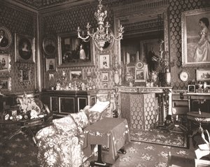 Salon Queens, zamek Windsor, Berkshire, 1894. autorstwa Unbekannt