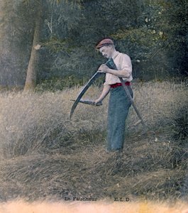 Żniwiarz, ok. 1900 autorstwa Unbekannt
