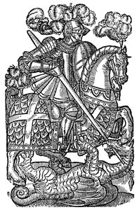 Rycerz Czerwonego Krzyża, 1598, 1893 autorstwa Unbekannt