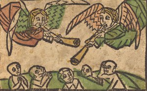 Zmartwychwstanie umarłych, c. 14601470. autorstwa Unbekannt