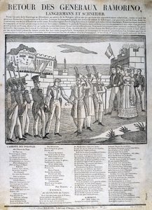 Powrót generała Ramorino, 1831 autorstwa Unbekannt