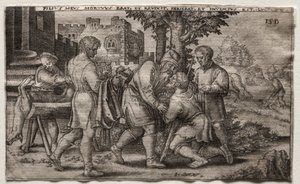 Powrót syna marnotrawnego, 1500s. autorstwa Unbekannt