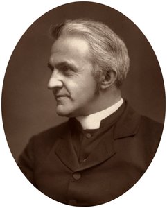 Wielebny Henry Parry Liddon, kanonik katedry św. Pawła, Londyn, 1881 r. autorstwa Unbekannt