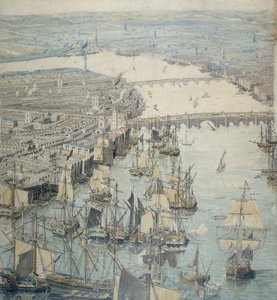 Panorama Rheinbecka, ok. 1807 r. autorstwa Unbekannt