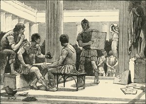Rzymianie w Koryncie, 1890. autorstwa Unbekannt