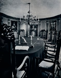 Sala Kapitolu, w której zebrała się Rada Wykonawcza, ok. 1938 r. autorstwa Unbekannt