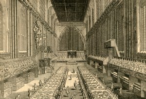 Królewski Bankiet w Guildhall, 1761, 1897. autorstwa Unbekannt