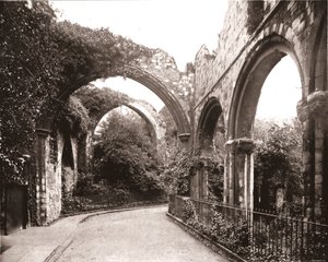 Ruiny w Canterbury, Kent, 1894. autorstwa Unbekannt