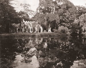 Ruiny w Frogmore, Berkshire, 1894. autorstwa Unbekannt