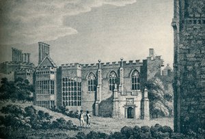 Ruiny Cowdray House, niedaleko Midhurst, Sussex, 1907 autorstwa Unbekannt