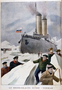 Rosyjski lodołamacz Yermak, 1902 autorstwa Unbekannt
