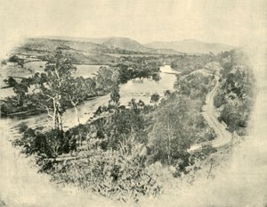 Droga do stawów łososiowych, 1901. autorstwa Unbekannt