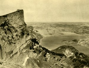 Schafberg i Mondsee, Górna Austria, ok. 1935. autorstwa Unbekannt