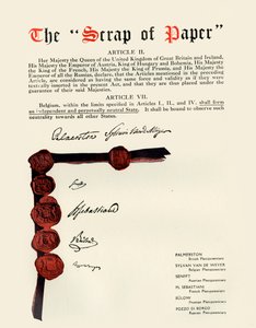 Złom papieru, 1919. autorstwa Unbekannt