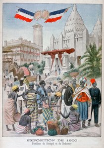 Pawilon Sengalise na Wystawie Powszechnej 1900, Paryż, 1900 autorstwa Unbekannt