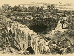 Groby Królów w Jerozolimie, 1890. autorstwa Unbekannt