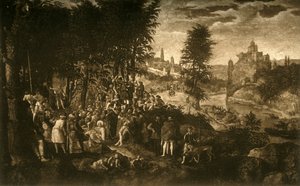 Kazanie św. Jana Chrzciciela, ok. 1550, 1903. autorstwa Unbekannt