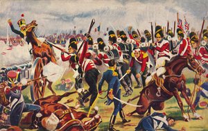 Leśnicy z Sherwood. Natarcie The Sherwood Foresters w Salamance, 1812, 1939. autorstwa Unbekannt