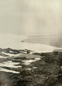 Statek przy Pram Point, tuż przed odlotem na północ, c1908, 1909 autorstwa Unbekannt