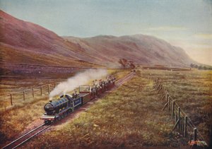 Najmniejsza Kolej Pasażerska na Świecie. W Eskdale, Cumberland, 1926 autorstwa Unbekannt