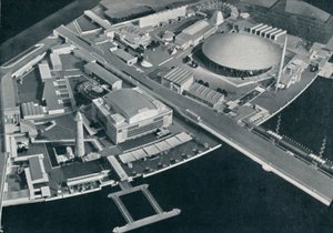 Strona South Bank, 1951 autorstwa Unbekannt