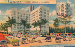 Władca. Miami Beach, Floryda, ok. 1940 r. autorstwa Unbekannt