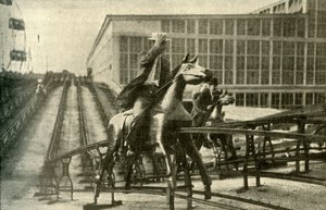 Bieg z przeszkodami, 1910. autorstwa Unbekannt