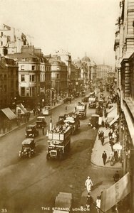 Strand, Londyn, 1929. autorstwa Unbekannt
