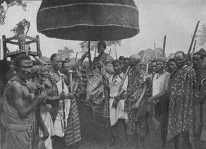 Poskromiony król Akimu na swoim fotelu państwa, 1902 autorstwa Unbekannt