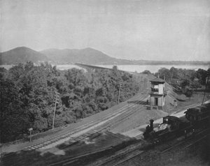 Rzeka Susquehanna, XIX w. autorstwa Unbekannt