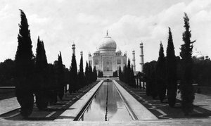 Tadż Mahal, Agra, Indie, 1916–1917 autorstwa Unbekannt