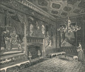 Pokój Gobelinów, 1886 autorstwa Unbekannt