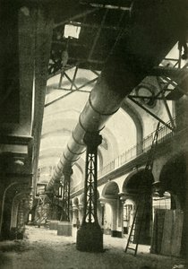 Teleskop ukończony, 1900. autorstwa Unbekannt