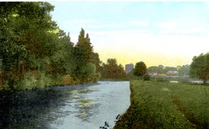 Tamiza w Cookham, Berkshire, XX wiek autorstwa Unbekannt
