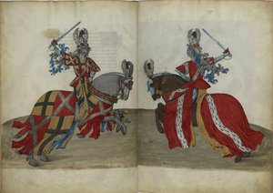 Księga turniejowa René dAnjou, ok. 1447 autorstwa Unbekannt