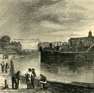 Fosa w Wieży, ok. 1872 r. autorstwa Unbekannt