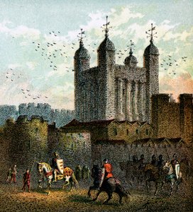 Tower of London, ok. 1850 r autorstwa Unbekannt