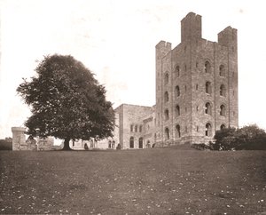 Wieża w Penrhyn, Caernarvonshire, Walia, 1894. autorstwa Unbekannt