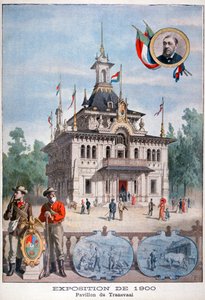 Pawilon Transwalu na Wystawie Powszechnej 1900, Paryż, 1900 autorstwa Unbekannt