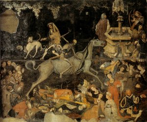 Triumf śmierci, ok. 1445-1447 autorstwa Unbekannt