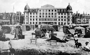 Pałac Trouville, Trouville, Francja, ok. 1920 r. autorstwa Unbekannt