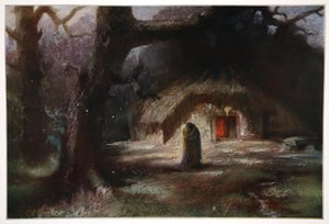 „Oboje spotkali się ponownie w czułym uścisku”, 1906 autorstwa Unbekannt