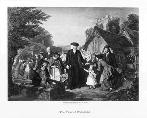 Wikariusz Wakefielda, ok. 1850 r autorstwa Unbekannt