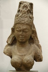 Muzeum Wiktorii i Alberta. elf. 800-900. Okres Pratihary. piaskowiec. Indie Środkowe (Madhya Pradesh). Zjednoczone Królestwo autorstwa Unbekannt