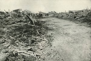 Wioska ---. , 1919. autorstwa Unbekannt