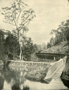 Jaz i Fluming, Kirks Reservoir, 1901. autorstwa Unbekannt